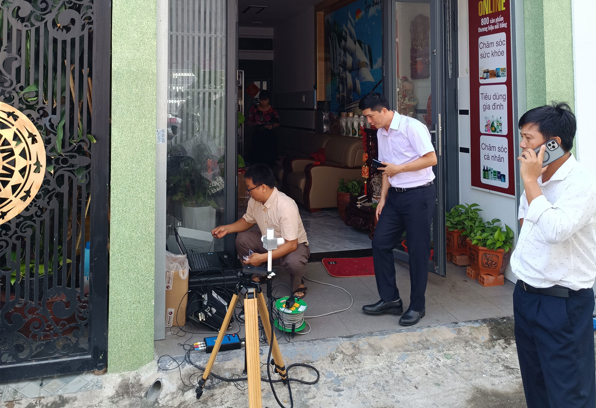 Công tác giám sát hiện trường