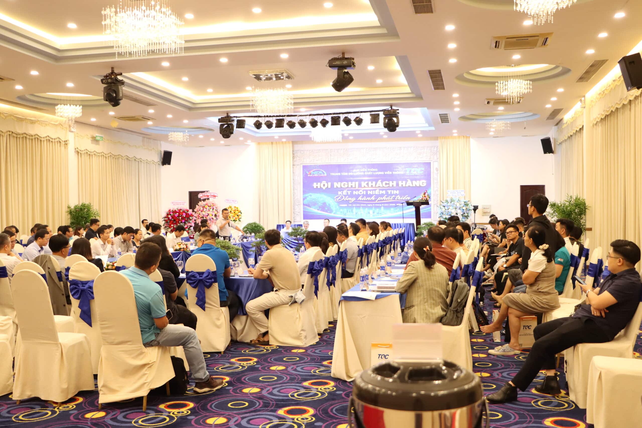 Đại diện Ủy ban Tiêu chuẩn Đo lường Chất lượng Quốc gia (TĐC) phát biểu tại Hội nghị khách hàng TQC 2026.