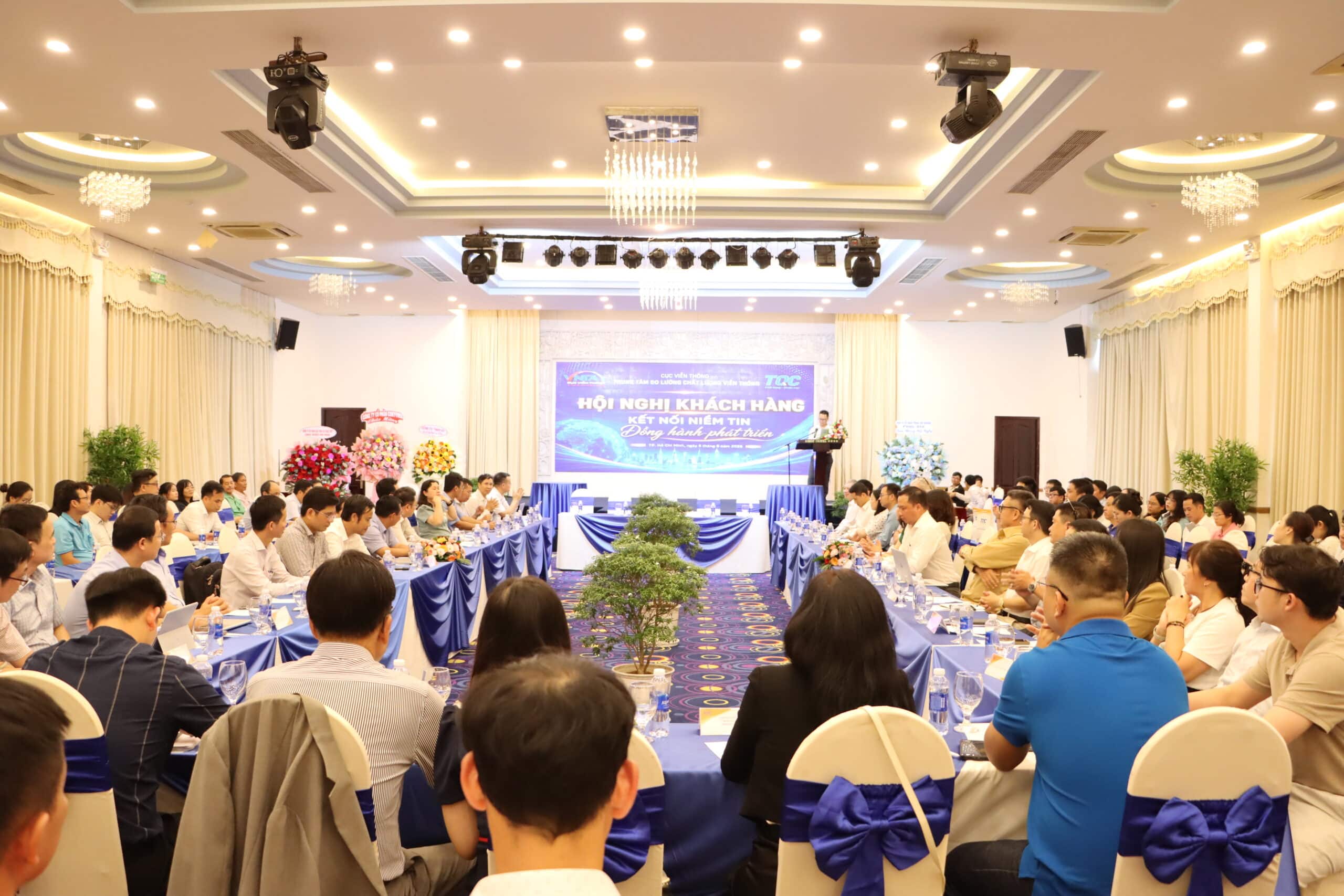 Toàn cảnh hội nghị khách hàng TQC 2026 bắt đầu khai mạc